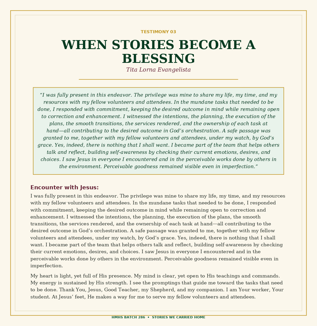 Stories - We Carried Home page 0004